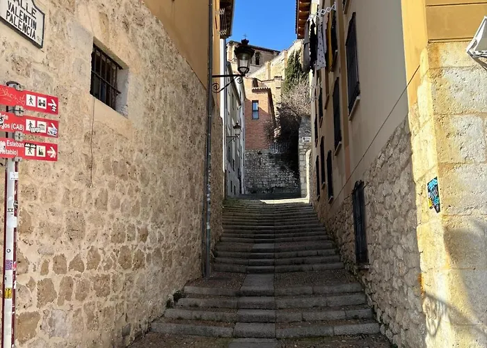 Vista Gotica Catedral Spain Burgo